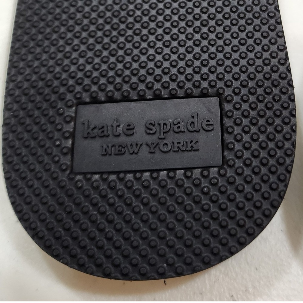 Kate Spade NY Trademark Polka Dot Vacation Ready Poolside Resort Sandals 11B - Picture 6 of 7